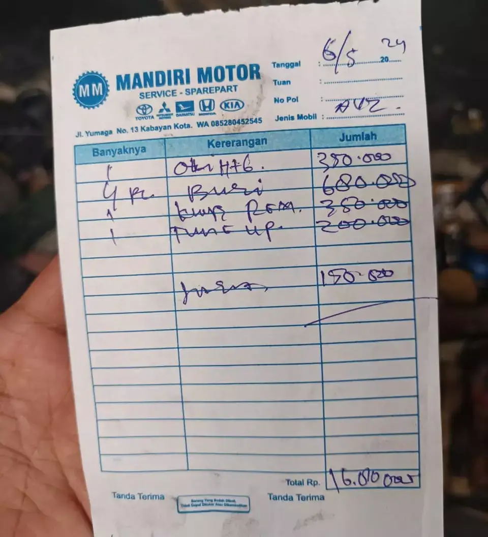 Bengkel Mandiri Pandeglang