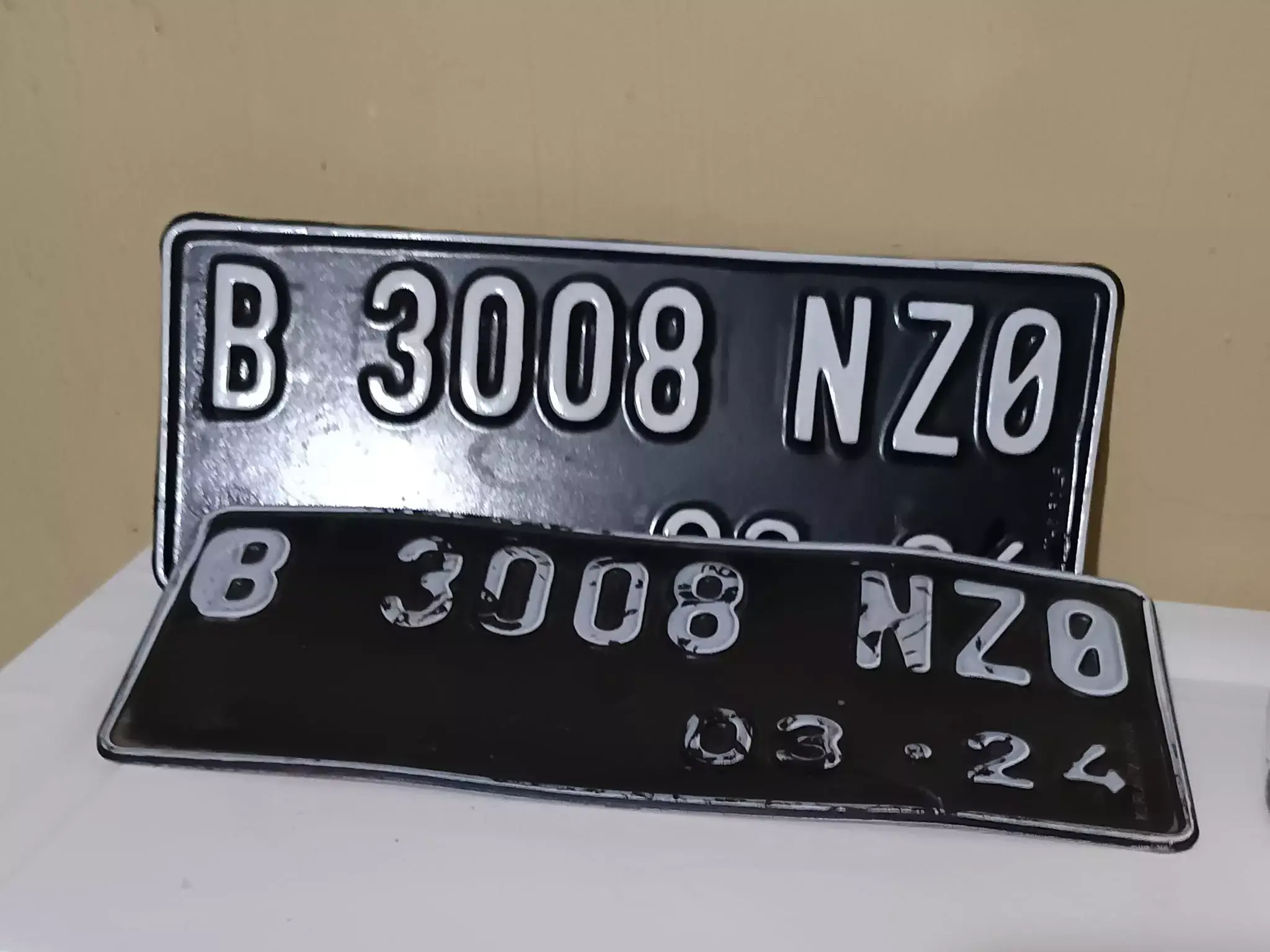 plat motor lama