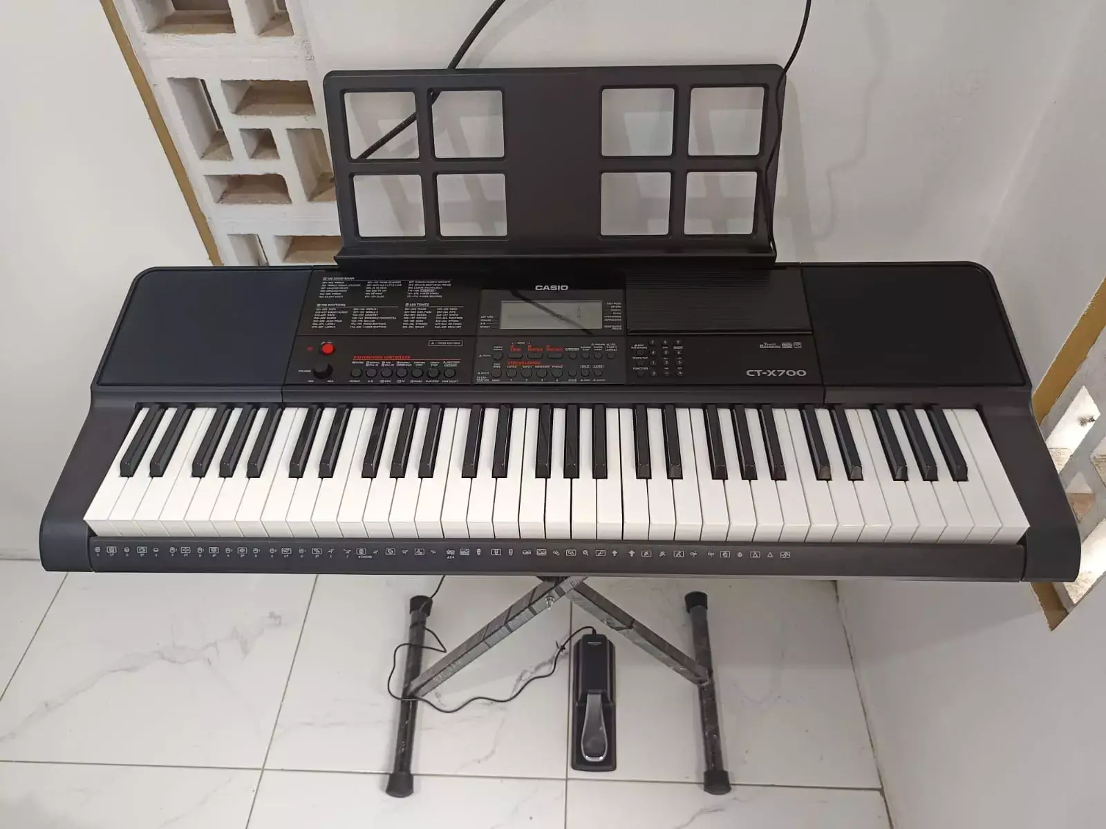 keyboard casio ctx700